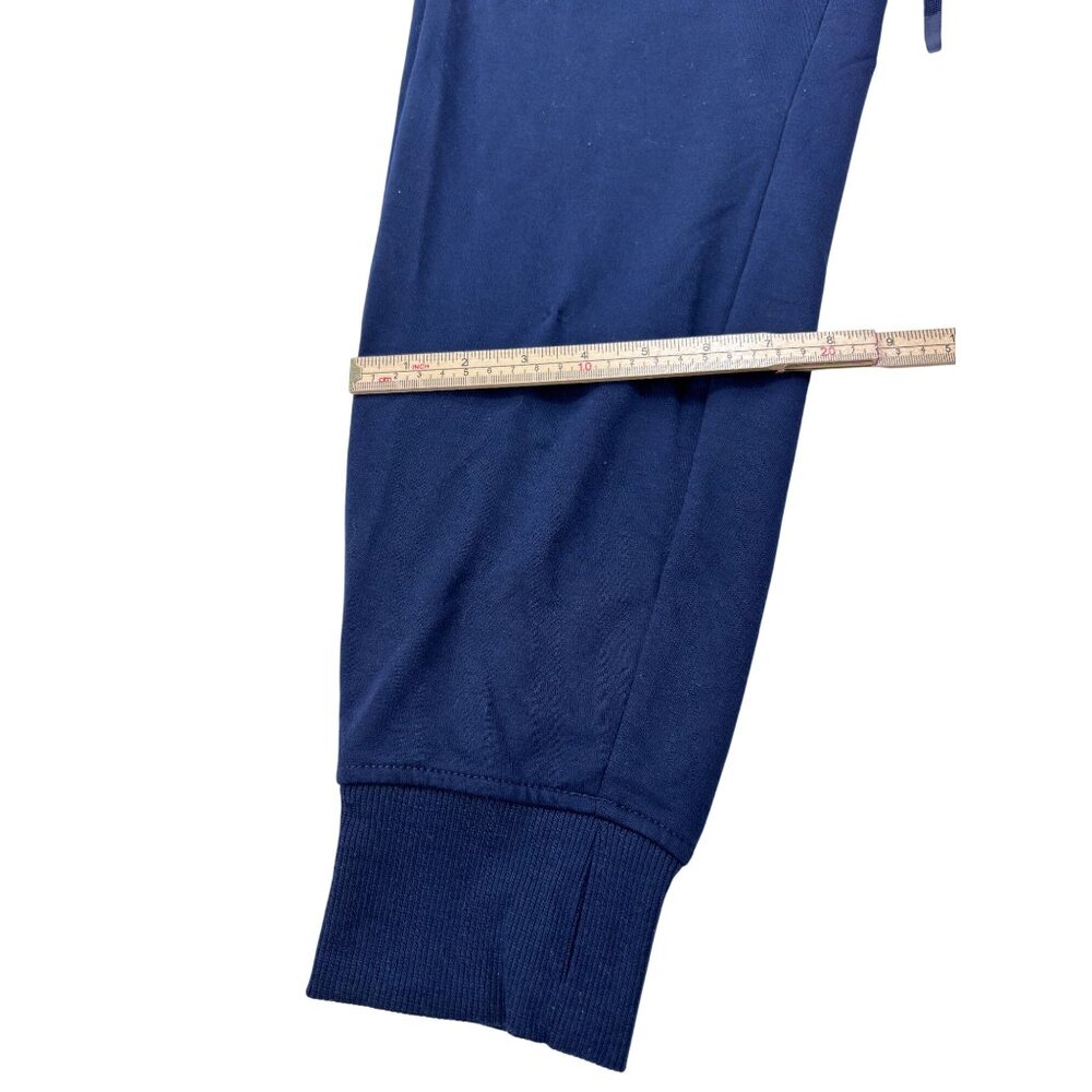 Athletic Works Mens Jogger Pants Medium Blue Polyester Blend - Picture 7 of 11